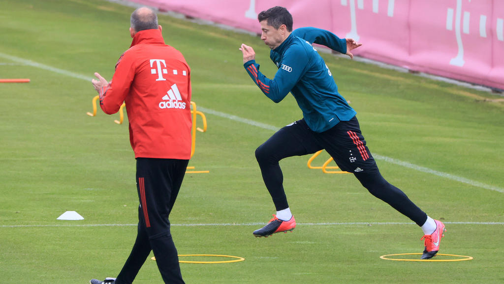 Robert Lewandowski schuftet für sein Comeback beim FC Bayern
