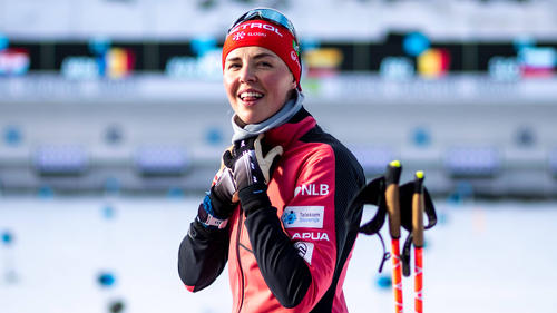 Anamarija Lampic hat eine insgesamt erfolgreiche erste Biathlon-Saison hinter sich