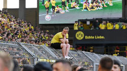 Die Stimmung bei den BVB-Fans war nach der verspielten Meisterschaft nicht gut
