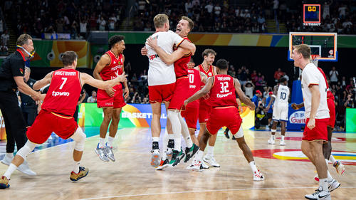 Deutsche Sensation bei der Basketball-WM