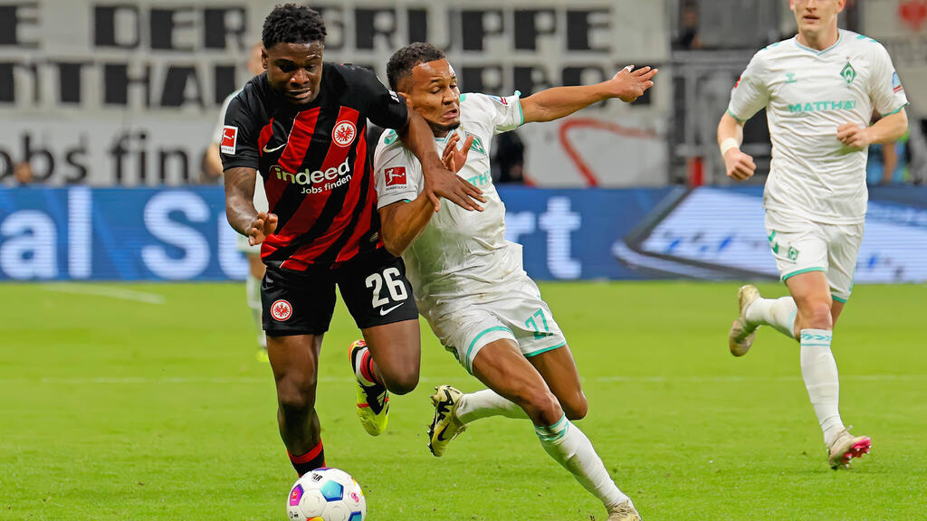 Kein Sieger zwischen Eintracht Frankfurt und Werder Bremen