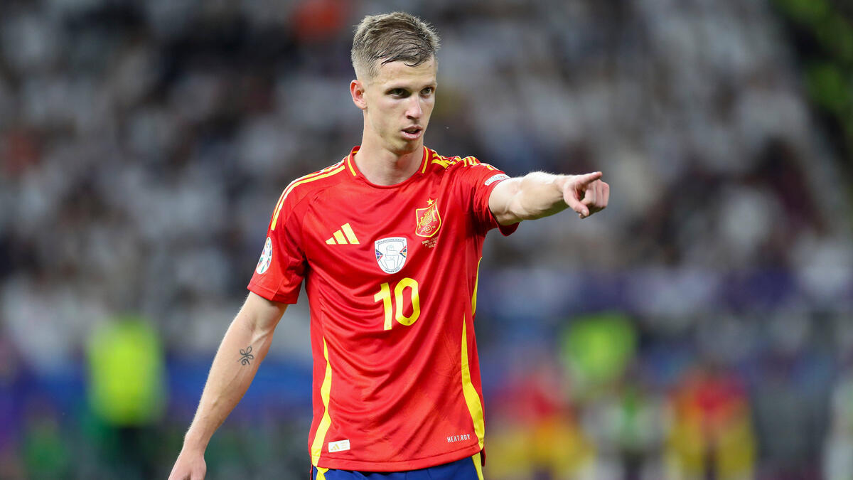 Dani Olmo mới đây đã trở thành nhà vô địch châu Âu cùng Tây Ban Nha