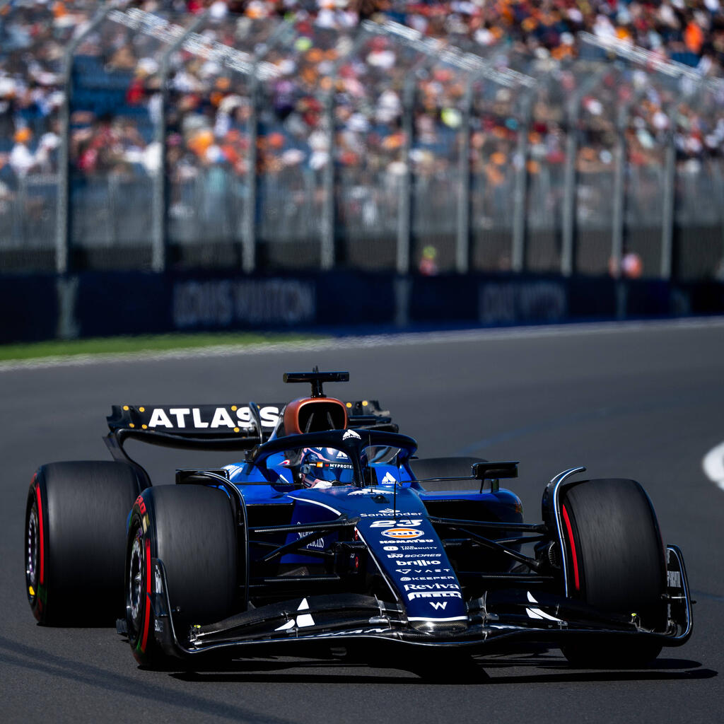8. Platz: Alex Albon (Williams) - Note: 3,0