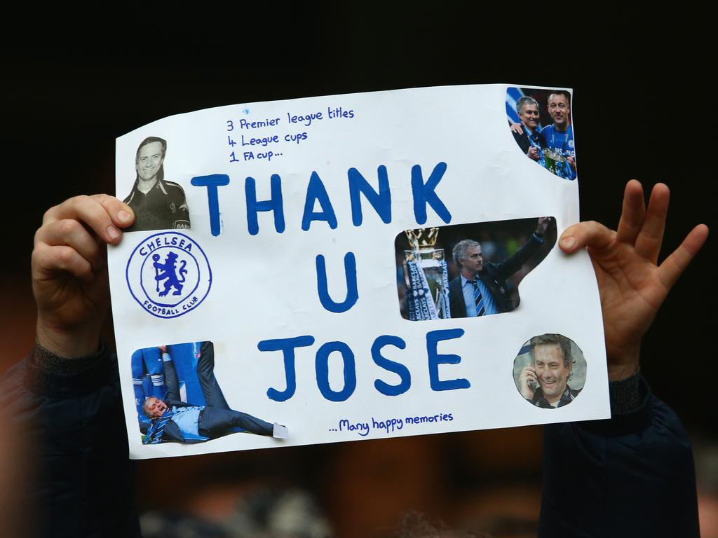 Chelseas Anhänger trauern José Mourinho nach