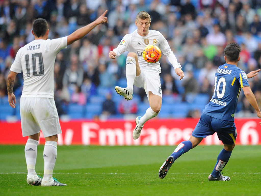 Toni Kroos spielte gegen Valencia nicht einen Fehlpass Toni Kroos spielte gegen Valencia nicht einen Fehlpass