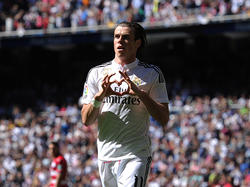 Gareth Bale marcó el primer gol del Madrid en la victoria histórica ante el Granada (9:1). (Foto: Getty)