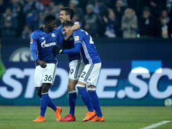 Schalke 04 feiert einen knappen Sieg gegen Hertha BSC