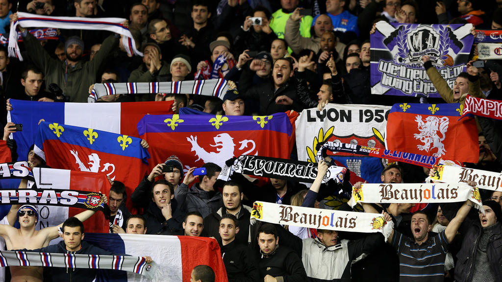 Ein Fan von Olympique Lyon wurde lebenslang gesperrt