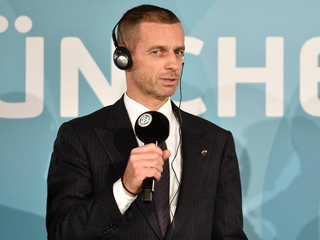 Der neue UEFA-Präsident äußert deutliche Kritik