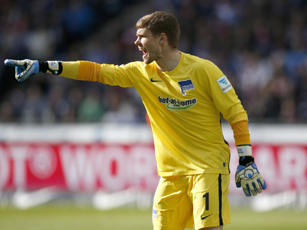 Thomas Kraft bleibt die Nummer zwei im Tor der Hertha