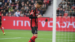 Der Einsatz von Leverkusens Lucas Alario gegen Hertha BSC ist weiter offen