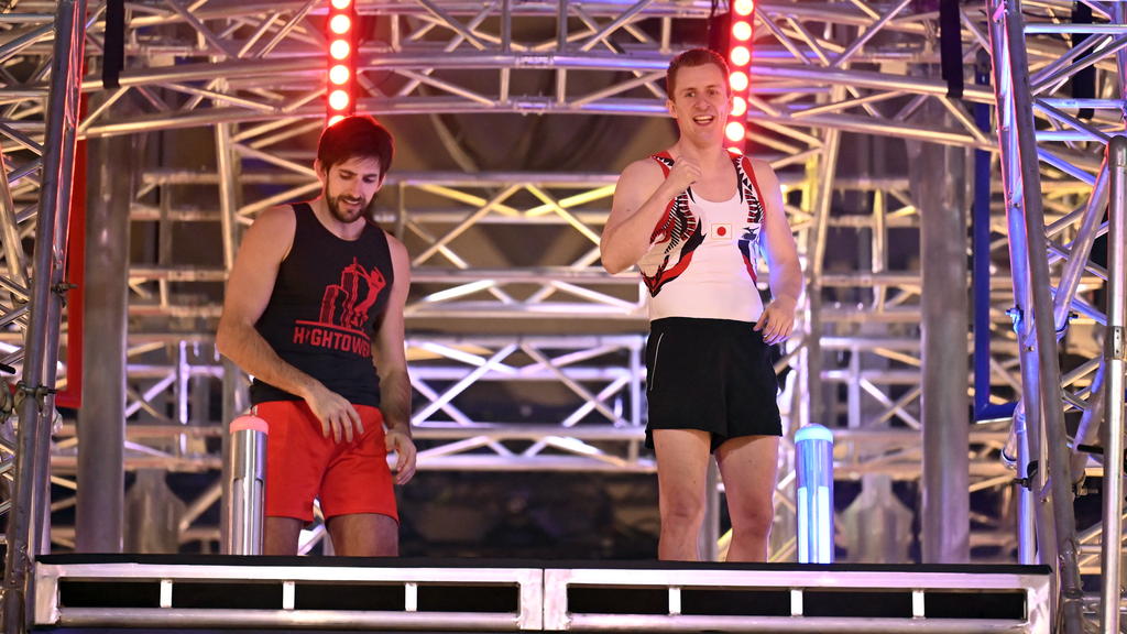 Daniel Schmidt und Christian Kirstges auf dem Power Tower