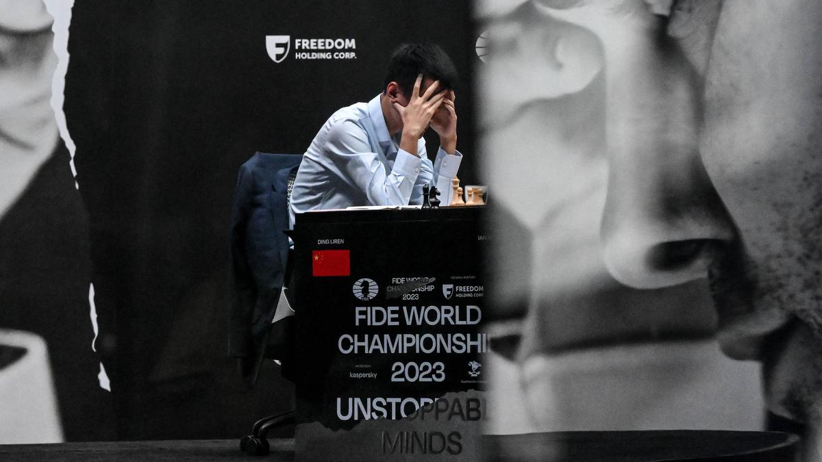 Ding Liren bereitete sich offenbar in Online-Partien auf die Schach-WM vor