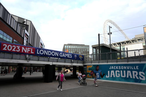 Die NFL erobert Wembley: Die besten Bilder zum London Game