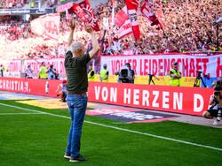 Freiburgs Trainer Christian Streich legt sein Amt zum Saisonende nieder