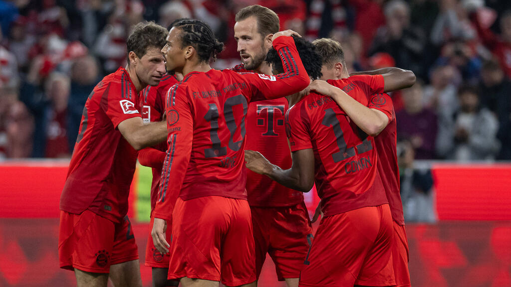 Der FC Bayern drehte in der zweiten Hälfte auf