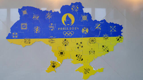 Die ukrainische Sportlerinnen und Sportler werden nach Paris reisen
