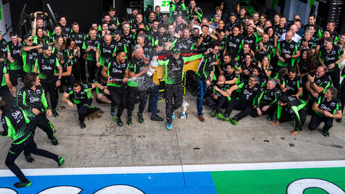 Nico Hülkenberg ist aufs Podium gefahren