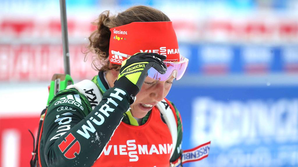 Laura Dahlmeier weiß noch nicht, ob sie weitermacht Laura Dahlmeier weiß noch nicht, ob sie weitermacht