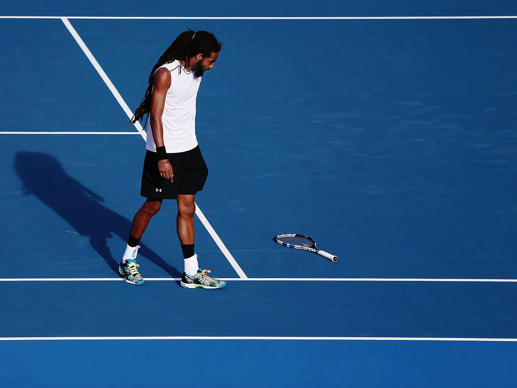 Dustin Brown musste sich Marcos Baghdatis knapp geschlagen geben