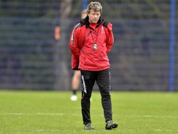 Remis im ersten Spiel mit Bielefeld: Coach Saibene