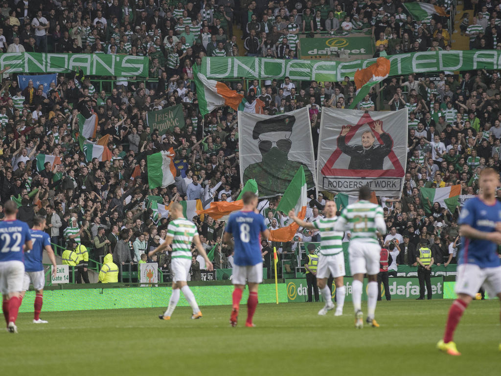 Die Celtic-Fans bringen den schottischen Meister ins Visier der UEFA