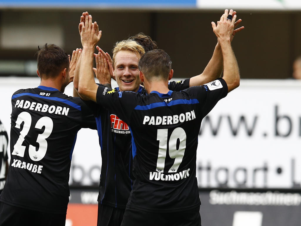 Der SC Paderborn fuhr im Auswärtsspiel in Erfurt den nächsten Dreier ein