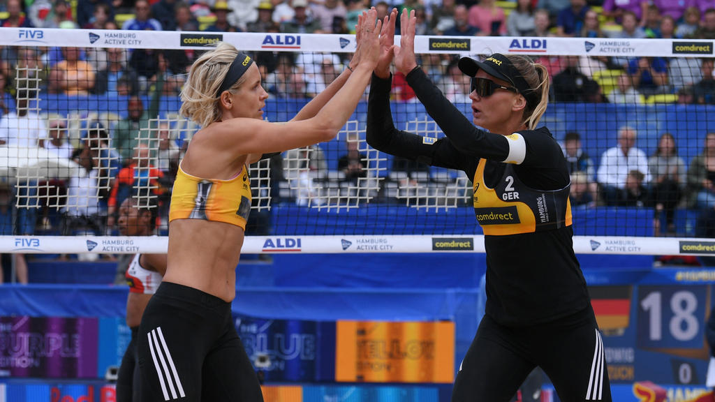 Laura Ludwig und Margareta Kozuch stehen in der nächsten Runde Laura Ludwig und Margareta Kozuch stehen in der nächsten Runde