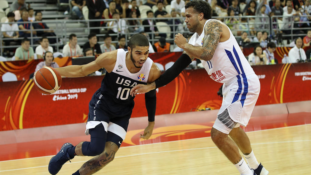 Die USA gewannen ihr Auftaktspiel bei der Basketball-WM gegen Tschechien Die USA gewannen ihr Auftaktspiel bei der Basketball-WM gegen Tschechien