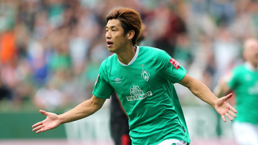 Werder-Star Yuya Osako hat sich am Oberschenkel verletzt