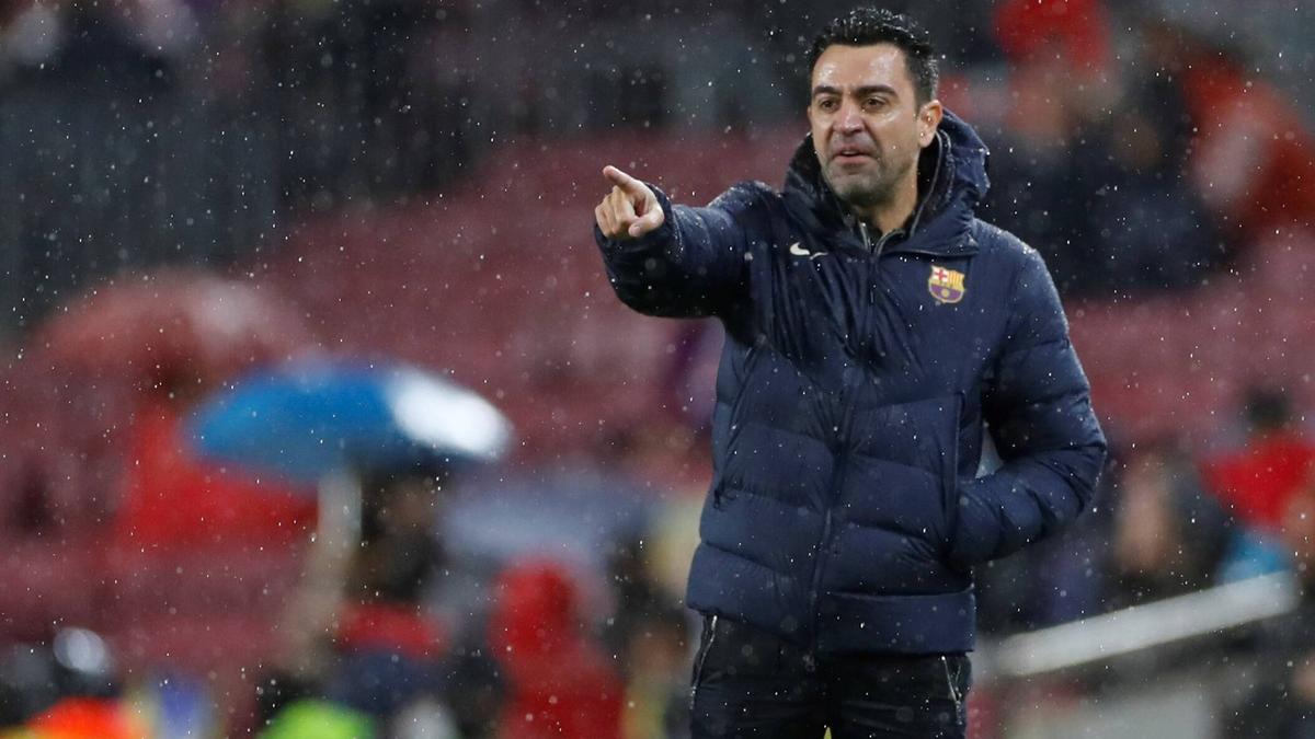 Xavi verpasste in seinem ersten Champions-League-Spiel als Barca-Coach einen Sieg