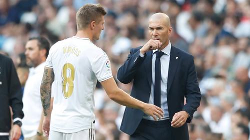 Zusammen wieder erfolgreich: Kroos und Zidane