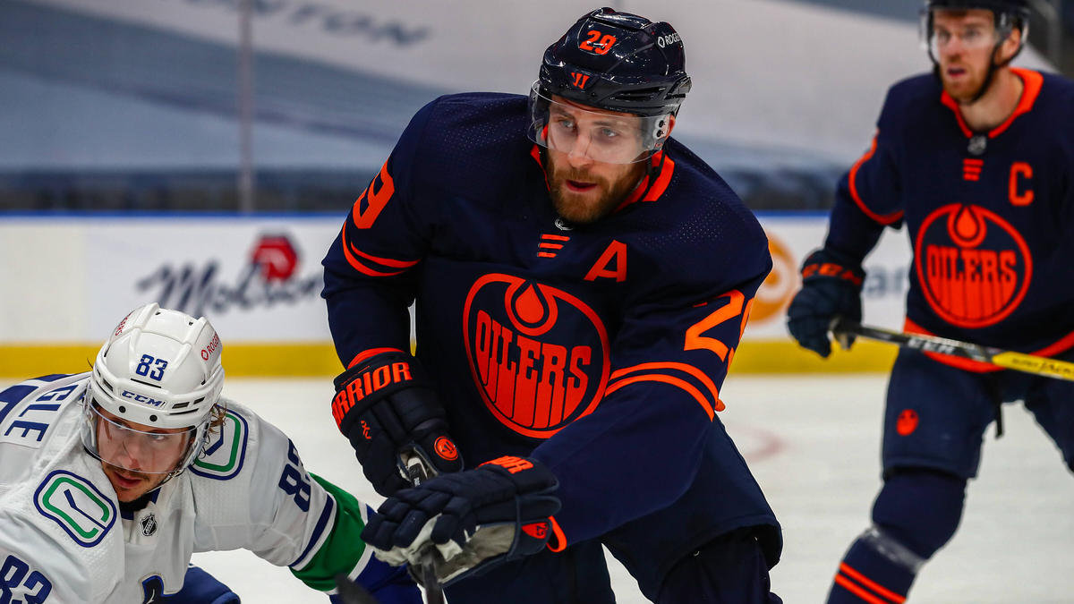 Leon Draisaitl legte die ersten vier Treffer auf Leon Draisaitl legte die ersten vier Treffer auf