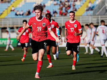 Die ÖFB-U17 siegte souverän gegen Dänemark.