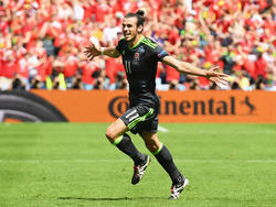 Gareth Bale marcó el único gol de Gales ante Inglaterra. (Foto: Getty)