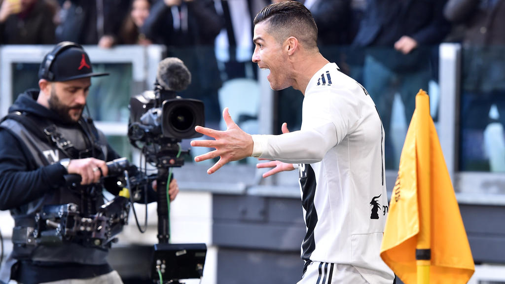 Cristiano Ronaldo traf doppelt für Juventus