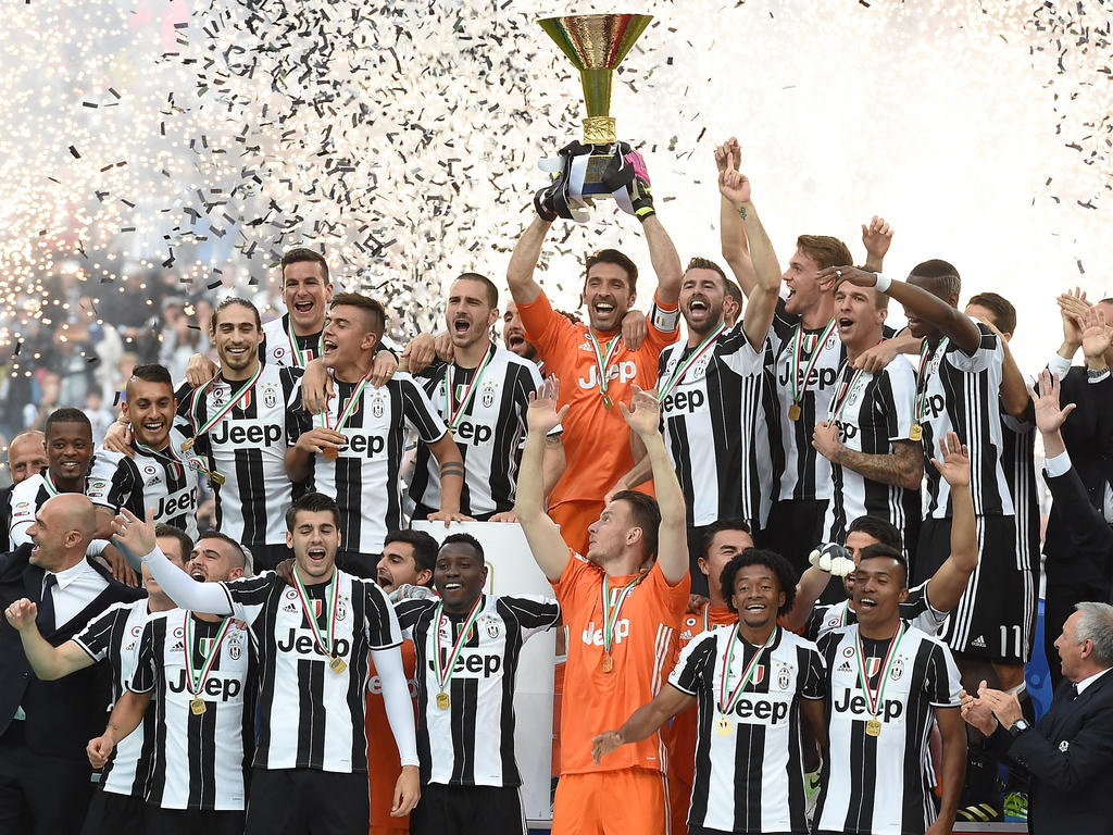 La Juventus celebra la pasada liga de la Serie A. (Foto: Getty)