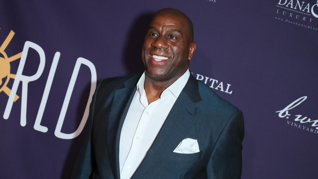 Magic Johnson feiert runden Geburtstag Magic Johnson feiert runden Geburtstag