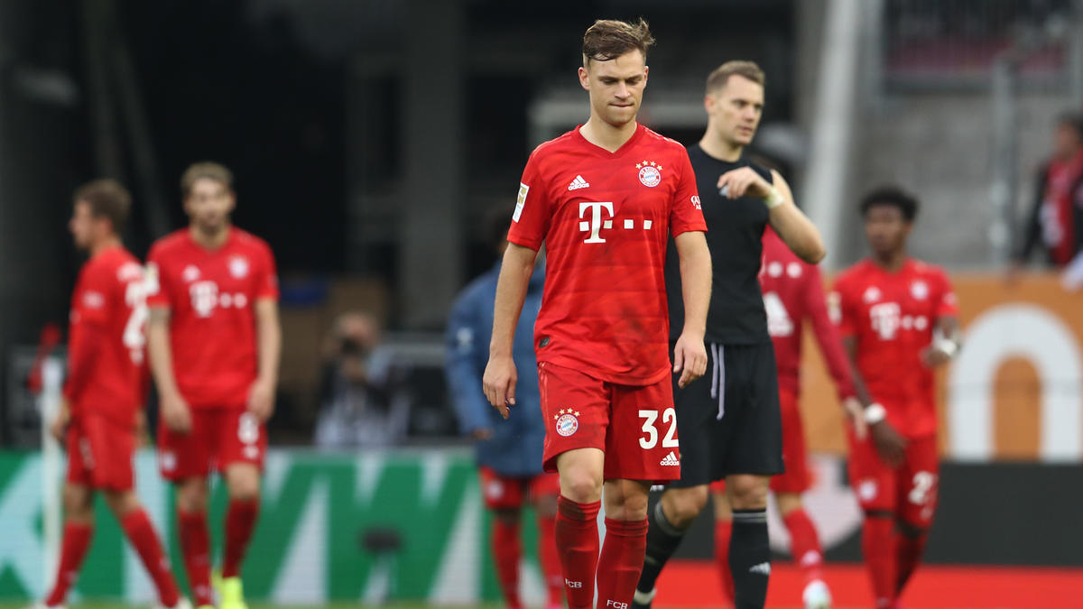 Die Spieler des FC Bayern waren sichtlich enttäuscht Die Spieler des FC Bayern waren sichtlich enttäuscht