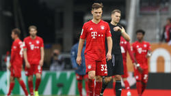 Die Spieler des FC Bayern waren sichtlich enttäuscht