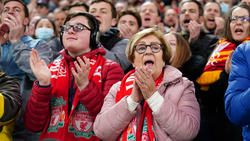 Die Fans des FC Liverpool zeigten ihr Mitgefühl