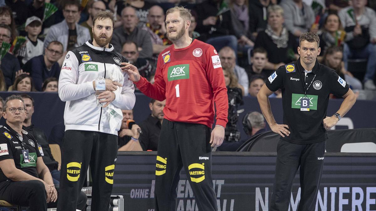 Überzeugen konnten Andreas Wolff (li.) und Johannes Bitter bislang nicht Überzeugen konnten Andreas Wolff (li.) und Johannes Bitter bislang nicht