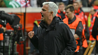 José Mourinho zog mit der AS Rom ins Finale ein