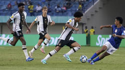 Die deutsche U17-Auswahl hatte bei der WM 3:2 im Achtelfinale gegen die USA gewonnen.