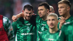 Oliver Burke (l.) avancierte zuletzt zum Matchwinner für Werder Bremen