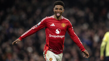 Jubel bei Manchester United