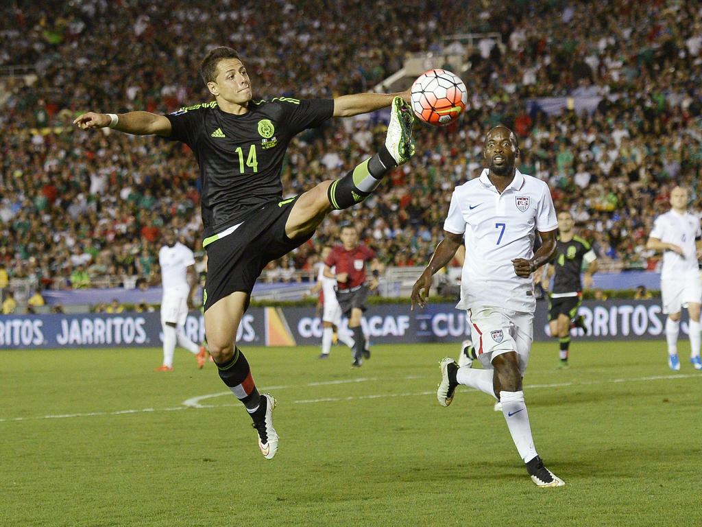 'Chicharito' volverá a ponerse la camiseta de México en el evento de Estados Unidos. (Foto: Getty) 'Chicharito' volverá a ponerse la camiseta de México en el evento de Estados Unidos. (Foto: Getty)