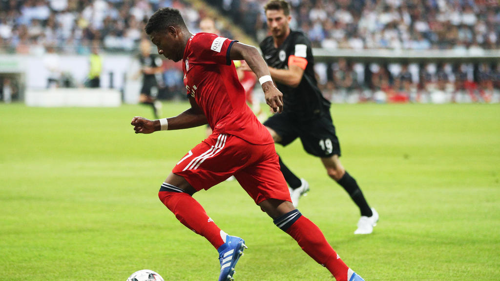 David Alaba hat sich gegen Frankfurt nicht schwer verletzt