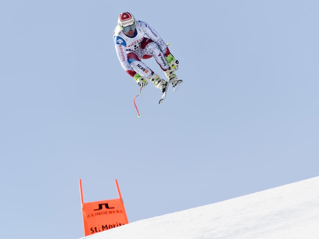 Beat Feuz raste im Heimspiel auf Platz eins Beat Feuz raste im Heimspiel auf Platz eins