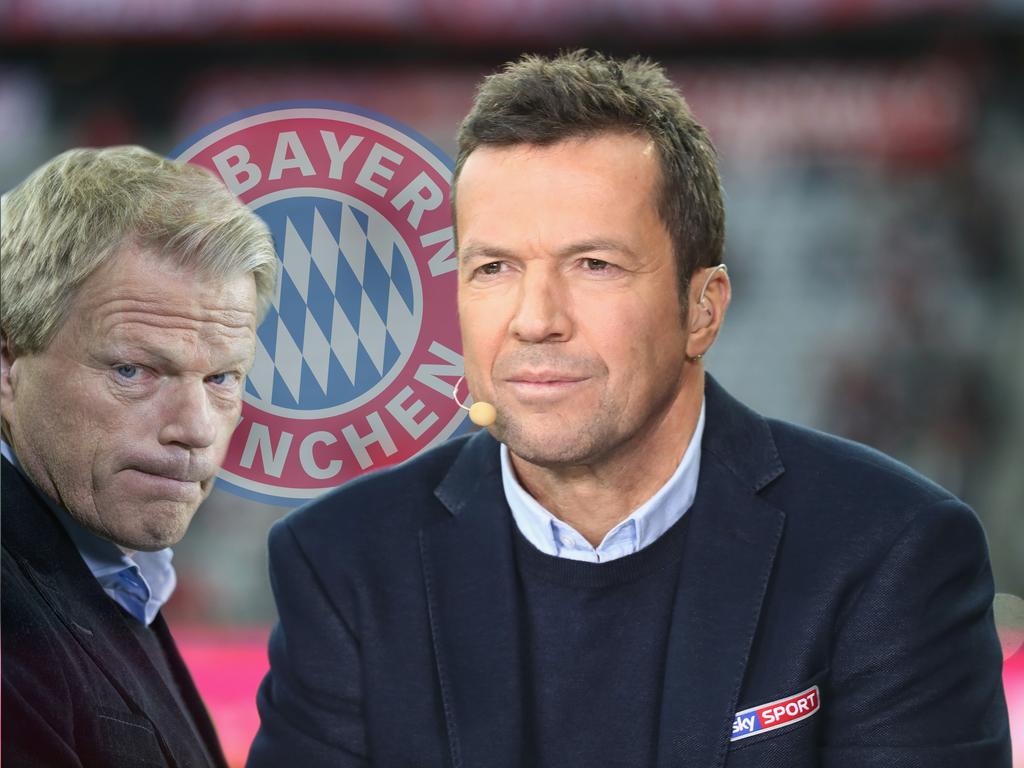 Lothar Matthäus hat sich für Oliver Kahn (l.) stark gemacht Lothar Matthäus hat sich für Oliver Kahn (l.) stark gemacht